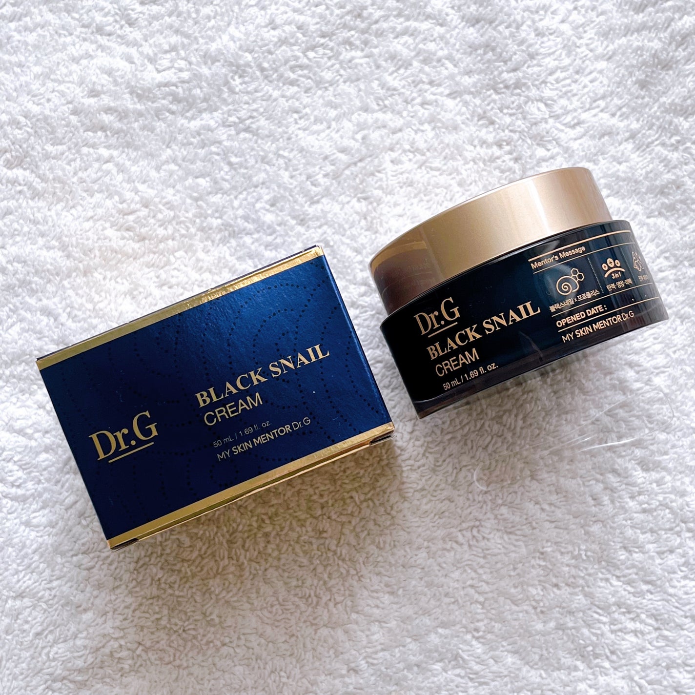 ブラックスネイル クリーム/Dr.G/フェイスクリームを使ったクチコミ(1枚目)