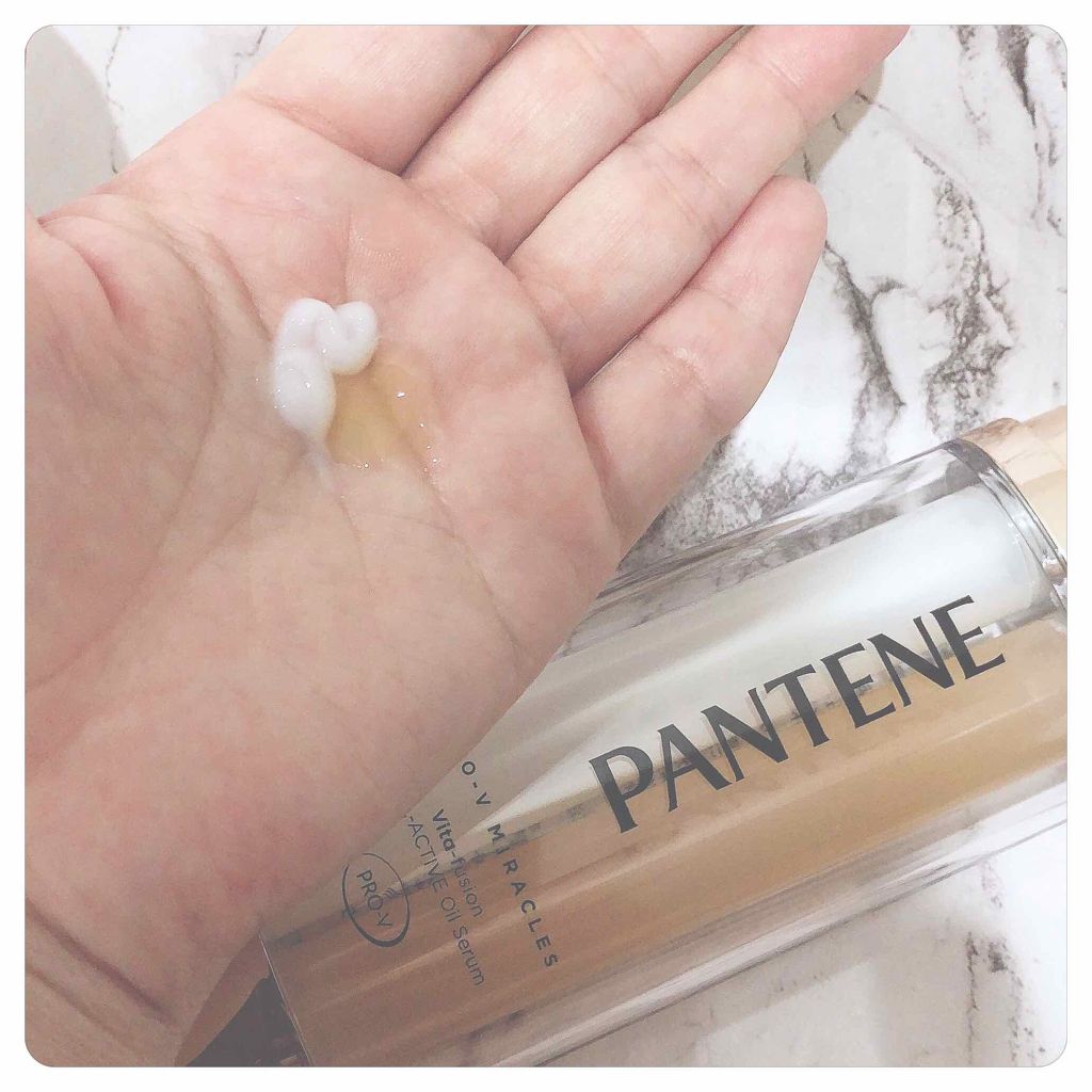 デュアル アクティブ オイルセラム/パンテーン/ヘアオイルを使ったクチコミ（2枚目）