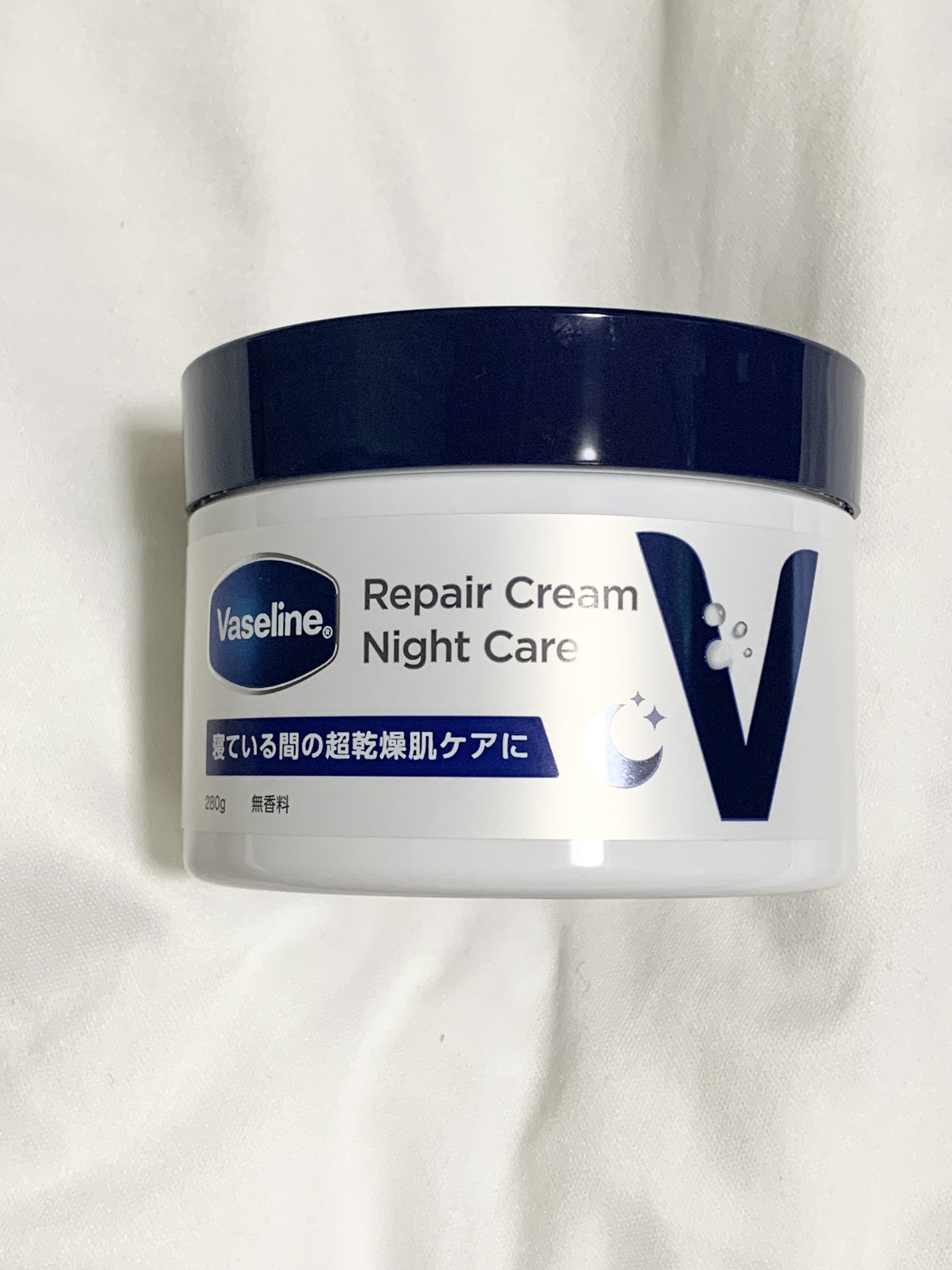 ヴァセリンリペアクリームナイトケア/ヴァセリン/ボディクリームを使ったクチコミ（1枚目）