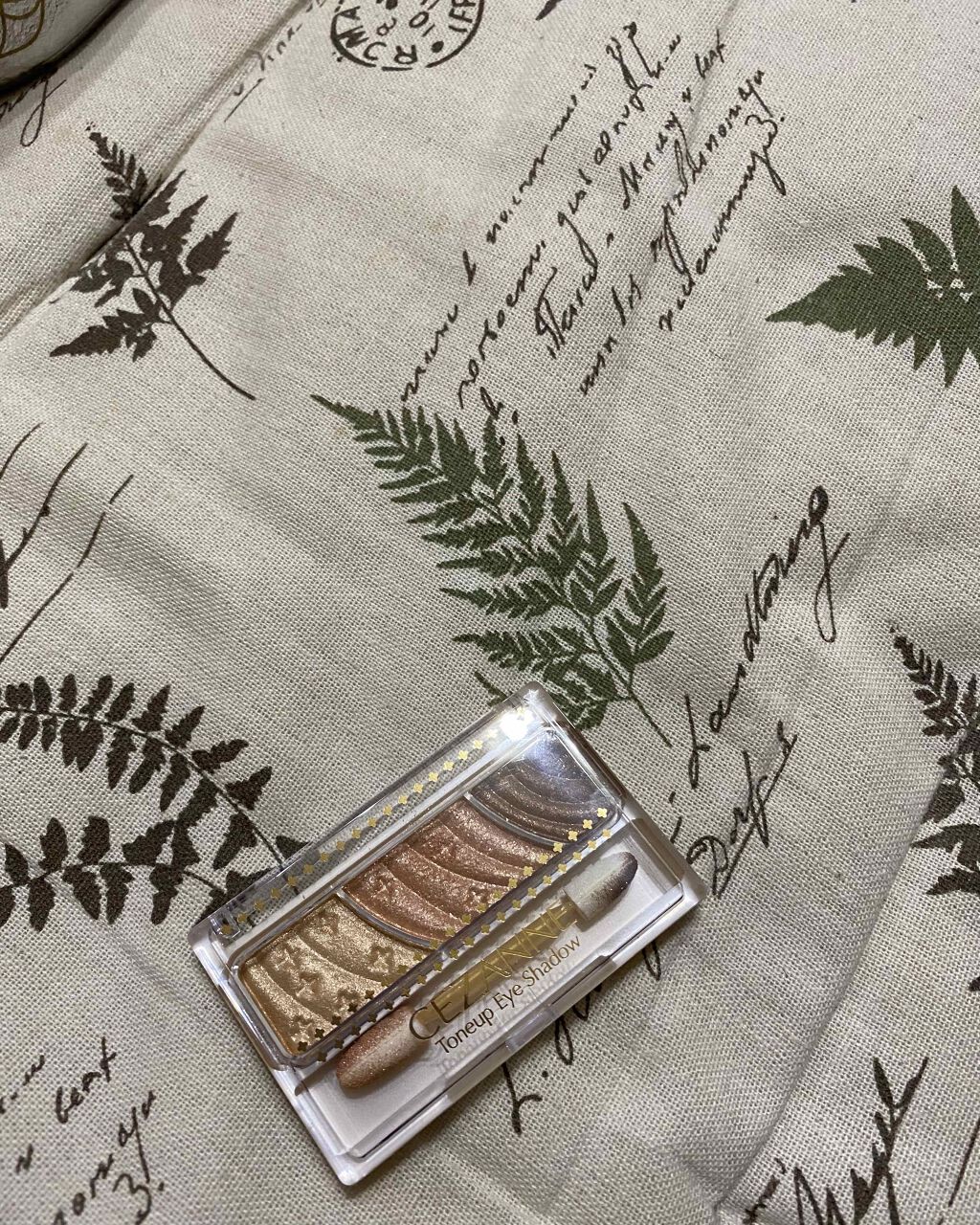 トーンアップアイシャドウ/CEZANNE/アイシャドウパレットを使ったクチコミ(1枚目)