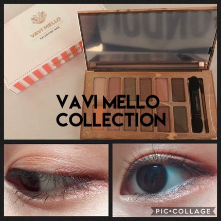 バレンタインボックス/VAVI MELLO/アイシャドウパレットを使ったクチコミ(1枚目)
