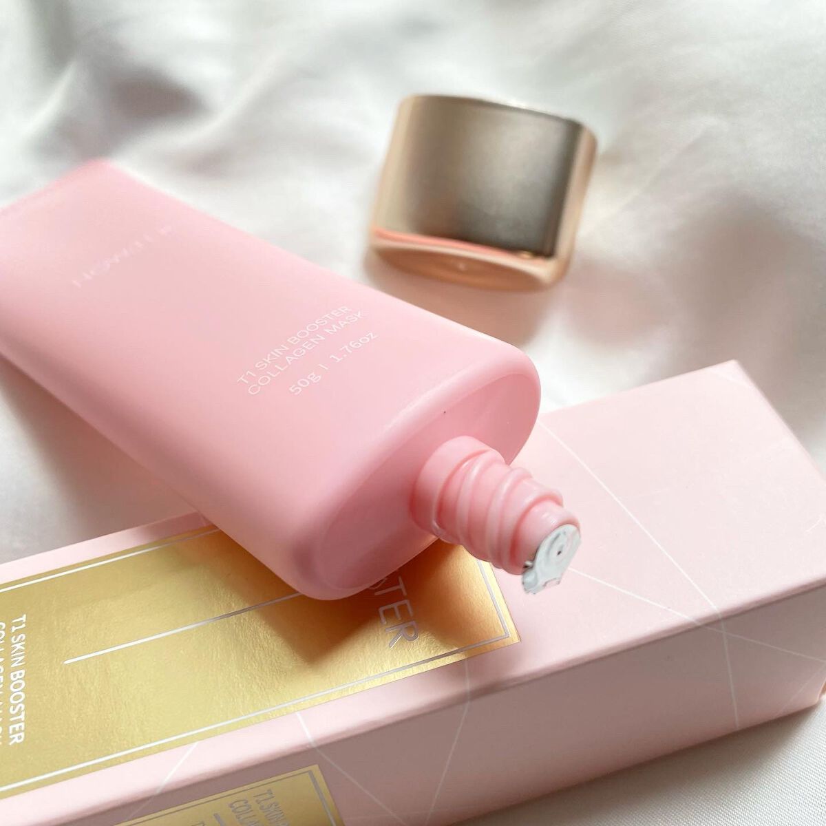 T1 スキンブースター コラーゲンマスク/NOWATER/シートマスク・パックを使ったクチコミ（3枚目）