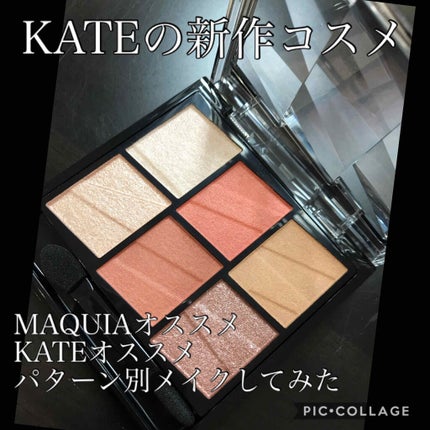 トーンディメンショナルパレット/KATE/メイクアップキットを使ったクチコミ(1枚目)