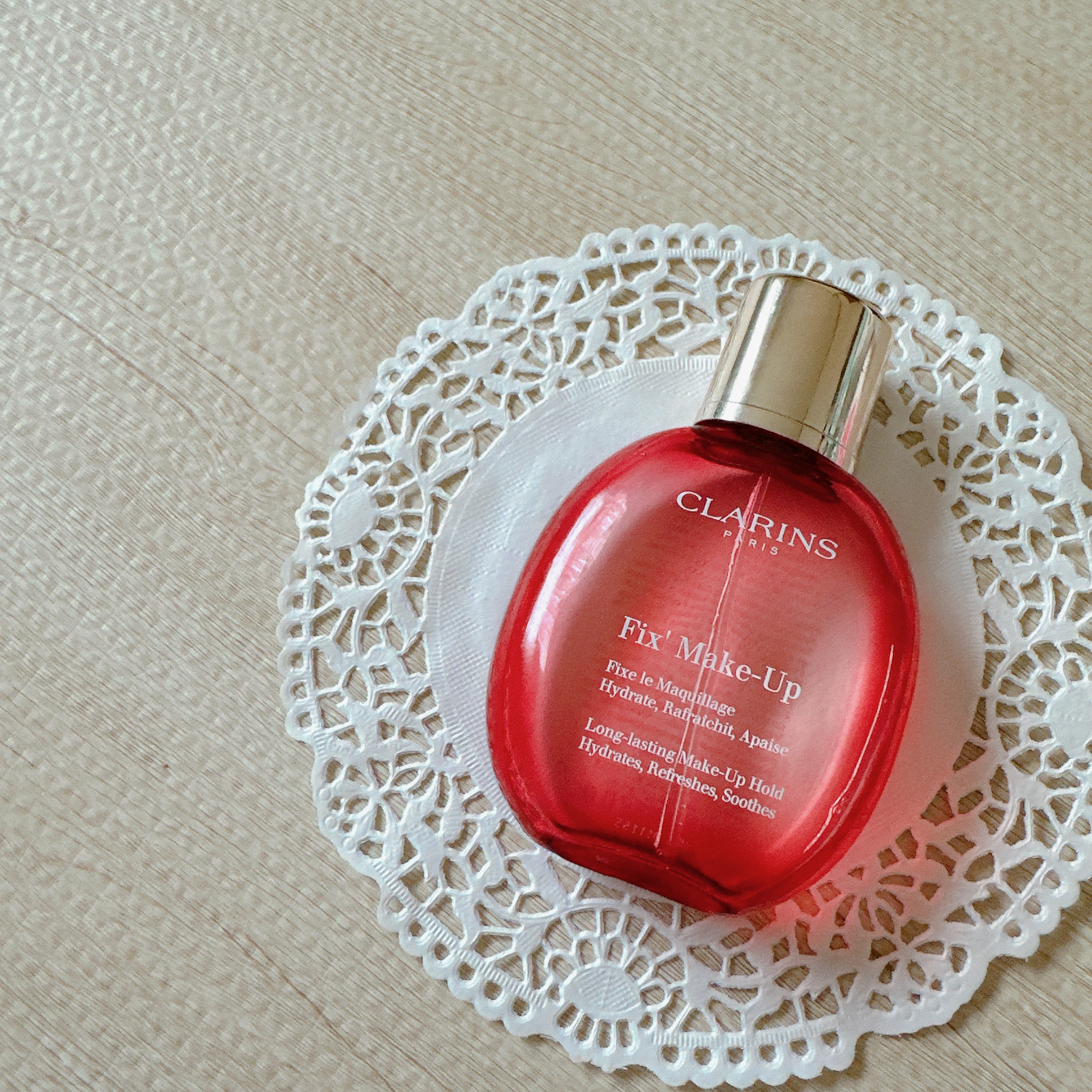 フィックス メイクアップ/CLARINS/ミスト状化粧水を使ったクチコミ（2枚目）