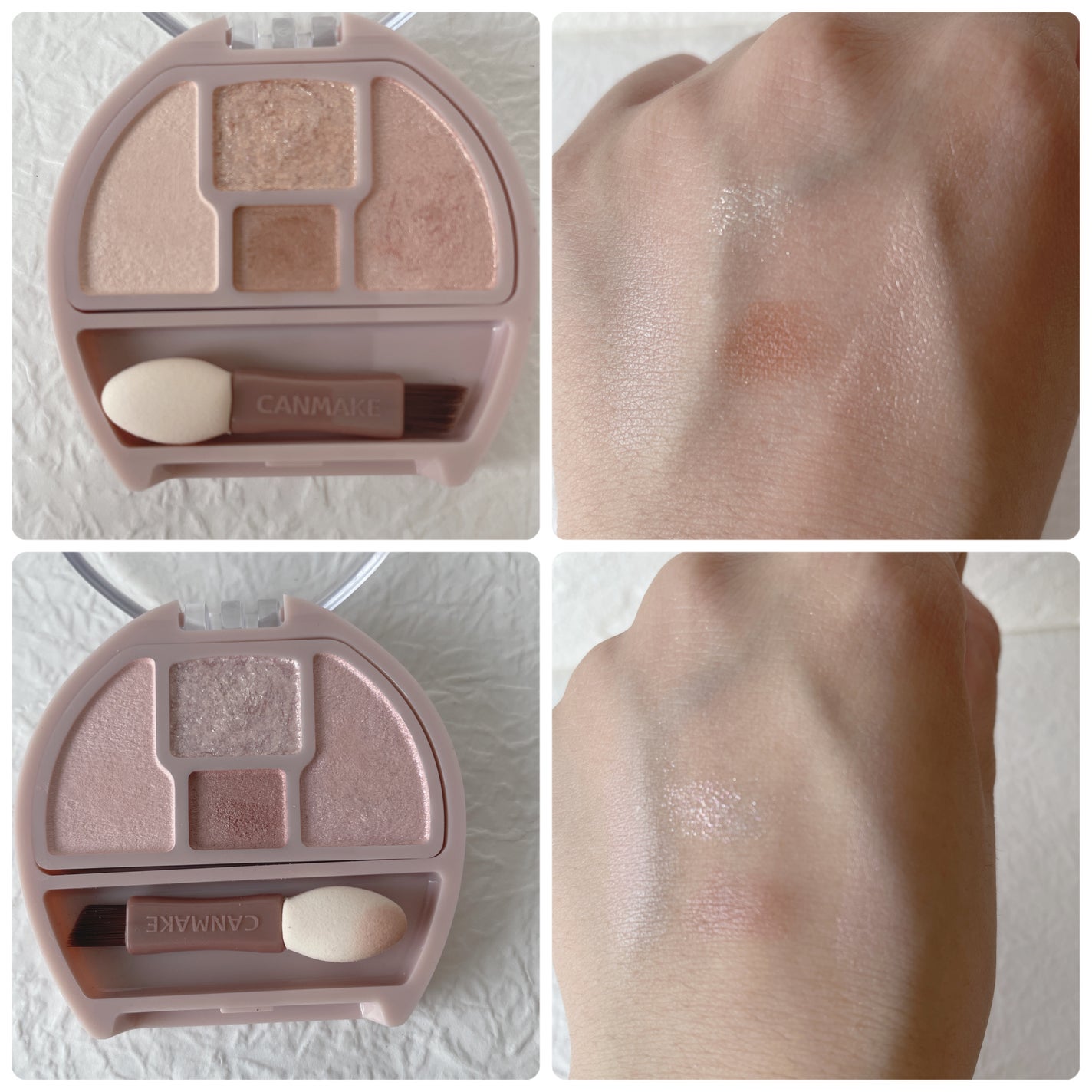 プランぷくコーデアイズ/キャンメイク/パウダーアイシャドウを使ったクチコミ(2枚目)
