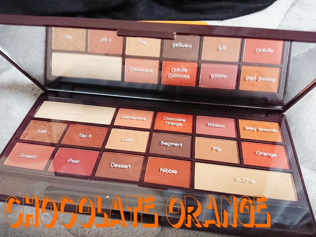 アイラブチョコレート/MAKEUP REVOLUTION/アイシャドウパレットを使ったクチコミ（2枚目）