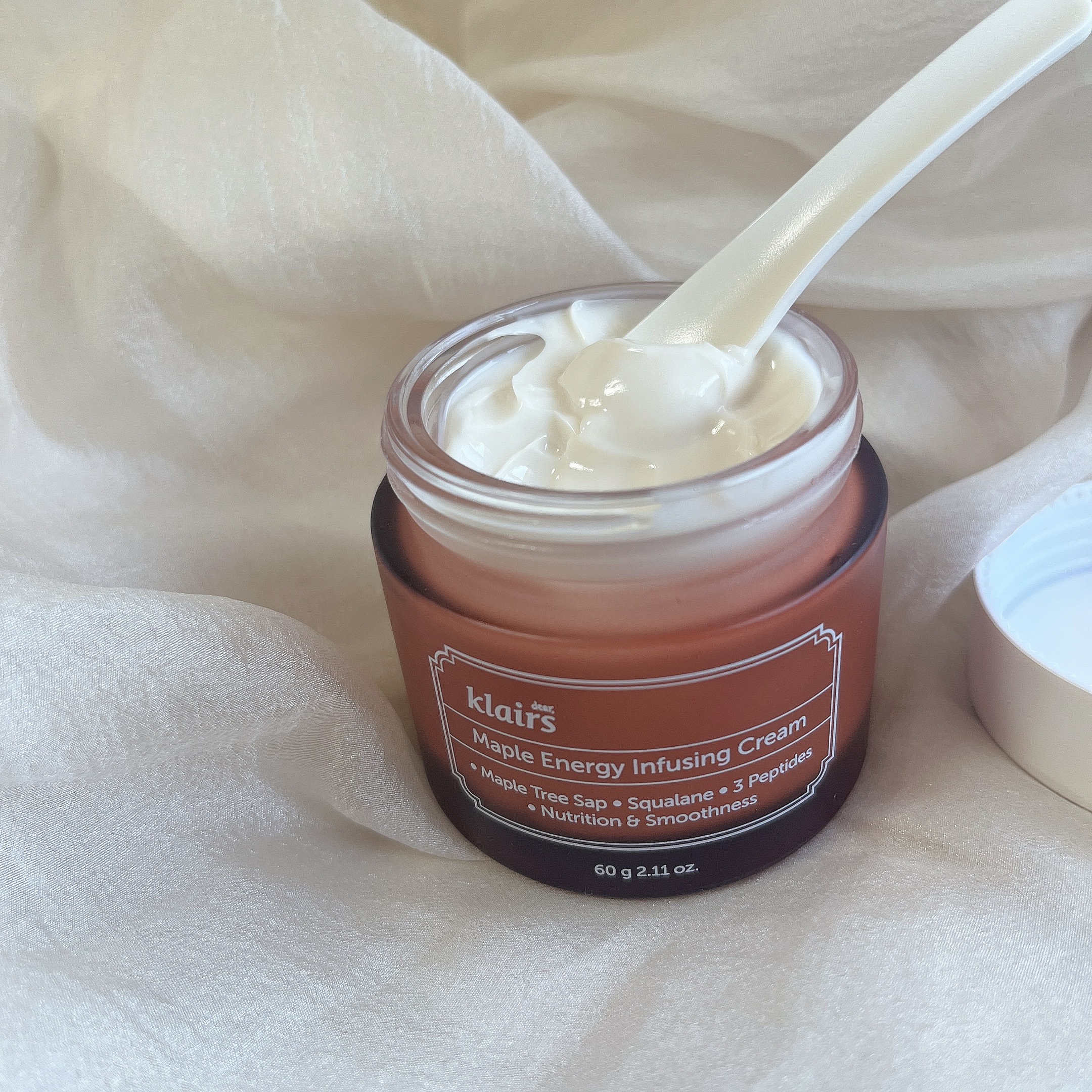 メープルエナジーインフュージングクリーム/Klairs/フェイスクリームを使ったクチコミ（2枚目）