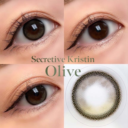 Secretive Kristen/Hapa kristin/カラーコンタクトレンズを使ったクチコミ(3枚目)