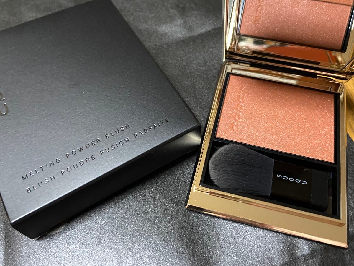 メルティング パウダー ブラッシュ/SUQQU/パウダーチークを使ったクチコミ(2枚目)