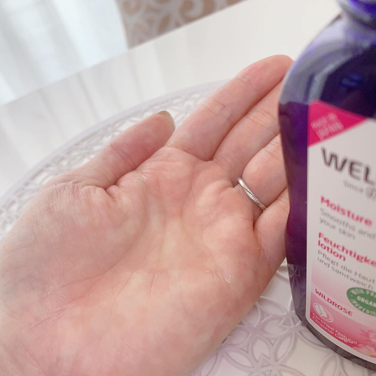 ワイルドローズ モイスチャーローション/WELEDA/化粧水を使ったクチコミ（3枚目）