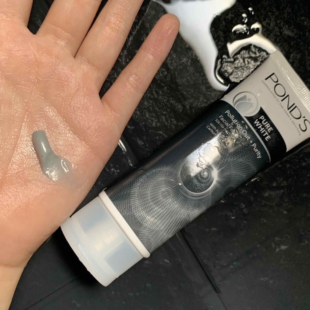 PURE WHITE/POND'S/洗顔フォームを使ったクチコミ(3枚目)