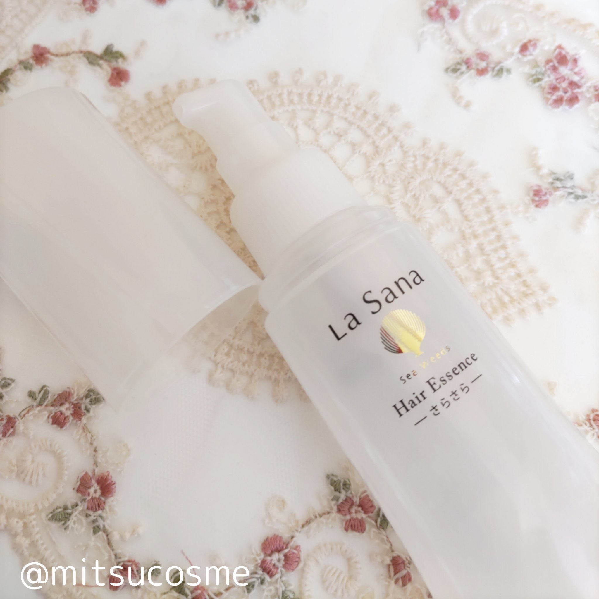 海藻 ヘア エッセンス さらさら/ラサーナ/ヘアオイルを使ったクチコミ（2枚目）