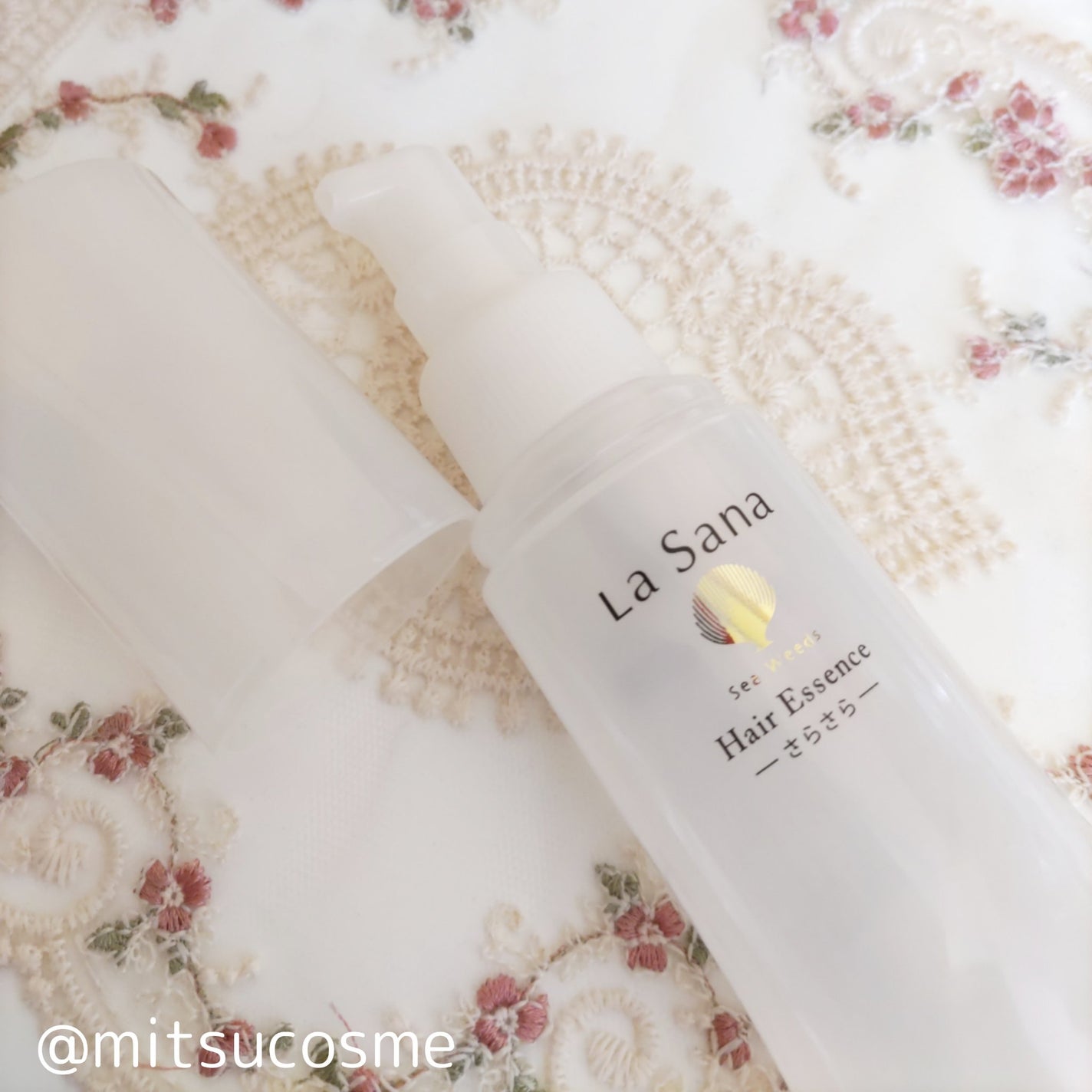 海藻 ヘア エッセンス さらさら/ラサーナ/ヘアオイルを使ったクチコミ(2枚目)