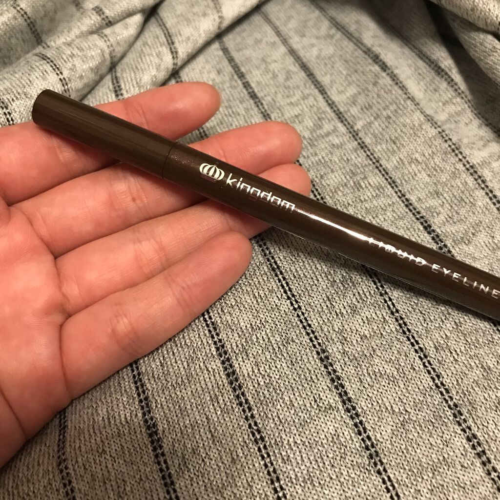 リキッドアイライナーWP		/キングダム/リキッドアイライナーを使ったクチコミ（2枚目）