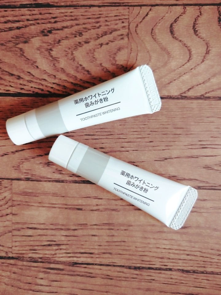 薬用ホワイトニング歯みがき粉/無印良品/歯磨き粉を使ったクチコミ(1枚目)
