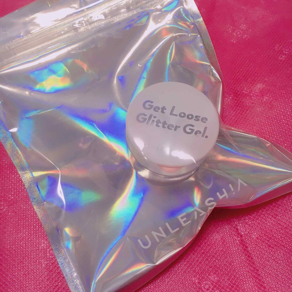 ゲットルーズグリッタージェル/unleashia/グリッターを使ったクチコミ（1枚目）
