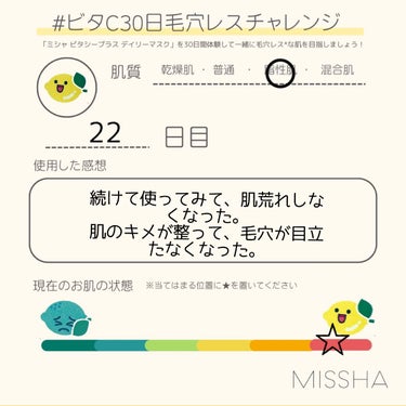 yuki_love_kcosme on LIPS 「【ブランド名】MISSHAミシャ【商品名】VITACPLUSデ..」（3枚目）