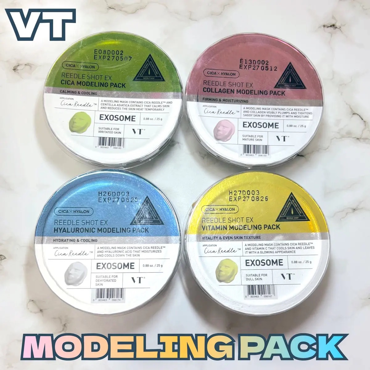 リードルショットEX ヒアルロニックモデリングパック/VT/シートマスク・パックを使ったクチコミ（1枚目）