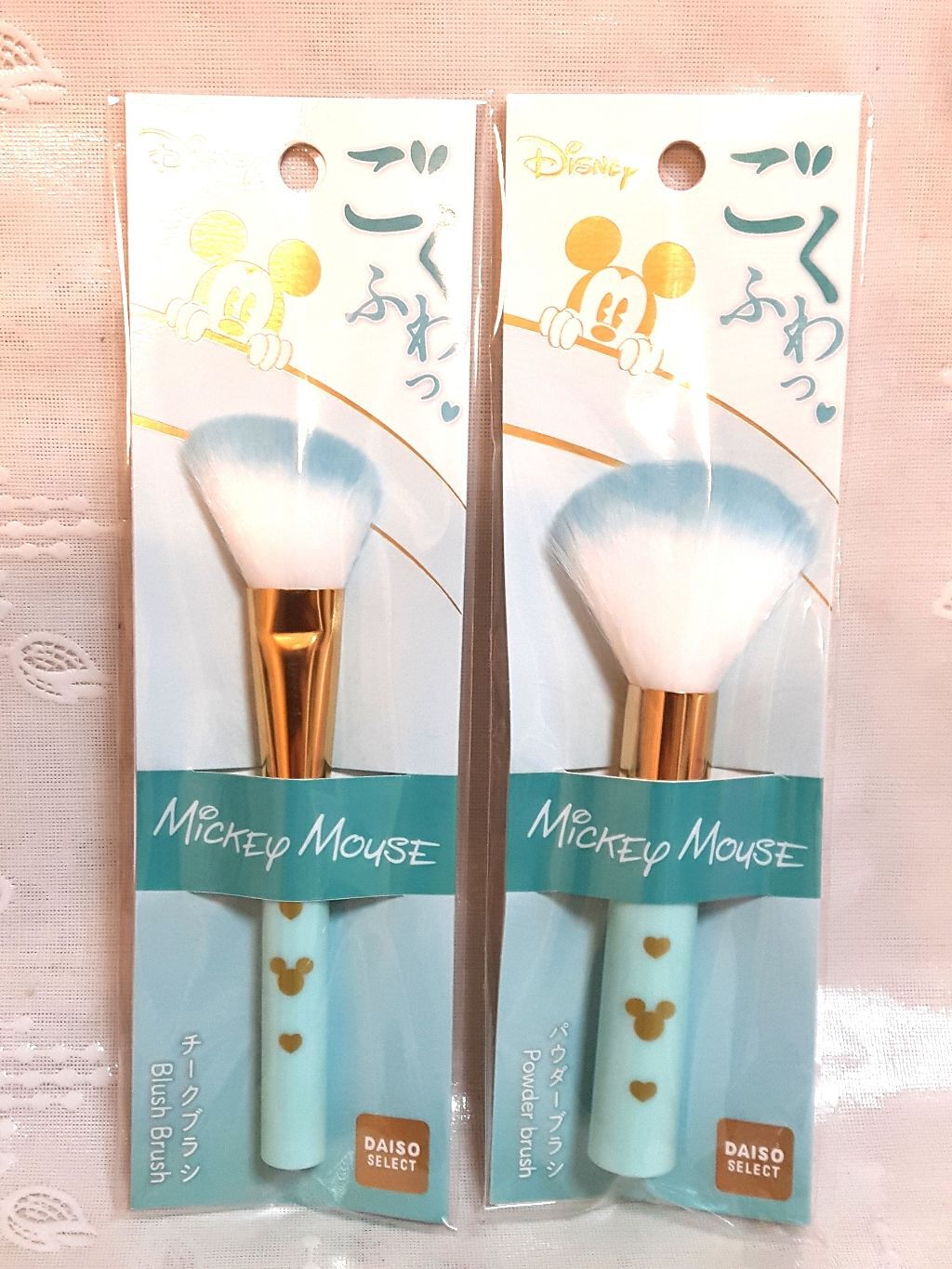 春姫 チークブラシ/DAISO/メイクブラシを使ったクチコミ（1枚目）