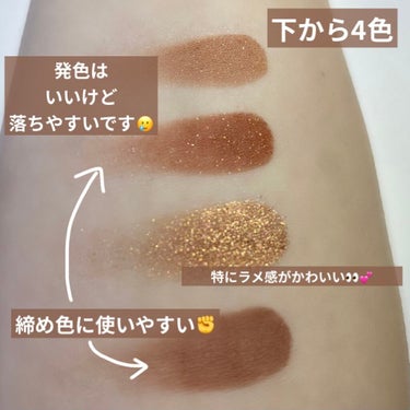 UR GLAM　BLOOMING EYE COLOR PALETTE/U R GLAM/アイシャドウパレットを使ったクチコミ（4枚目）