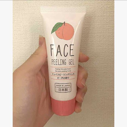 フェイスピーリングジェル ピーチの香り/DAISO/ピーリングを使ったクチコミ(1枚目)