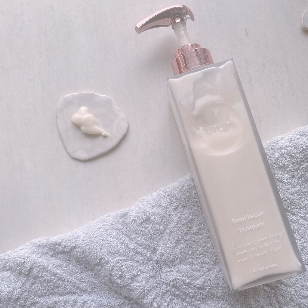 プルント ディープリペア美容液シャンプー／トリートメント/Purunt./市販シャンプーを使ったクチコミ（2枚目）