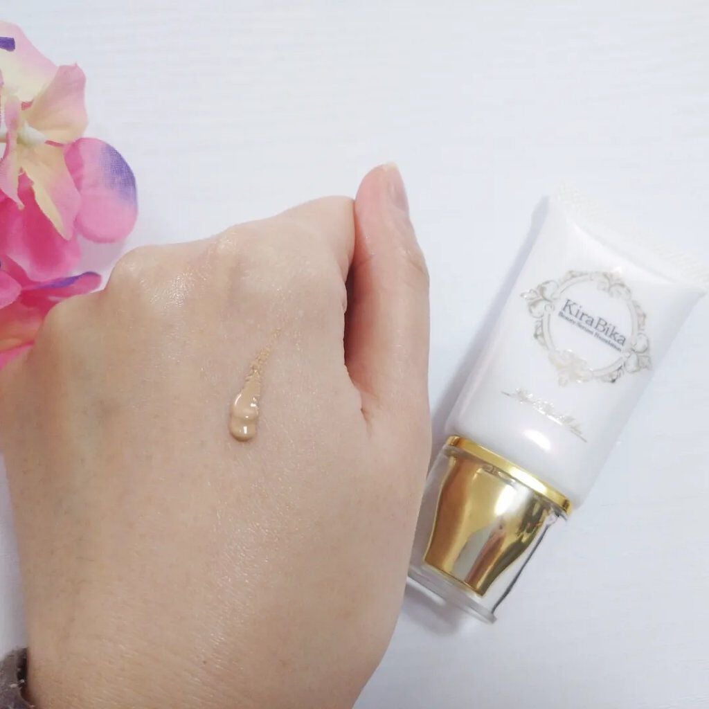 きらびか ビューティーセラムファンデーション/KiraBika/リキッドファンデーションを使ったクチコミ(2枚目)