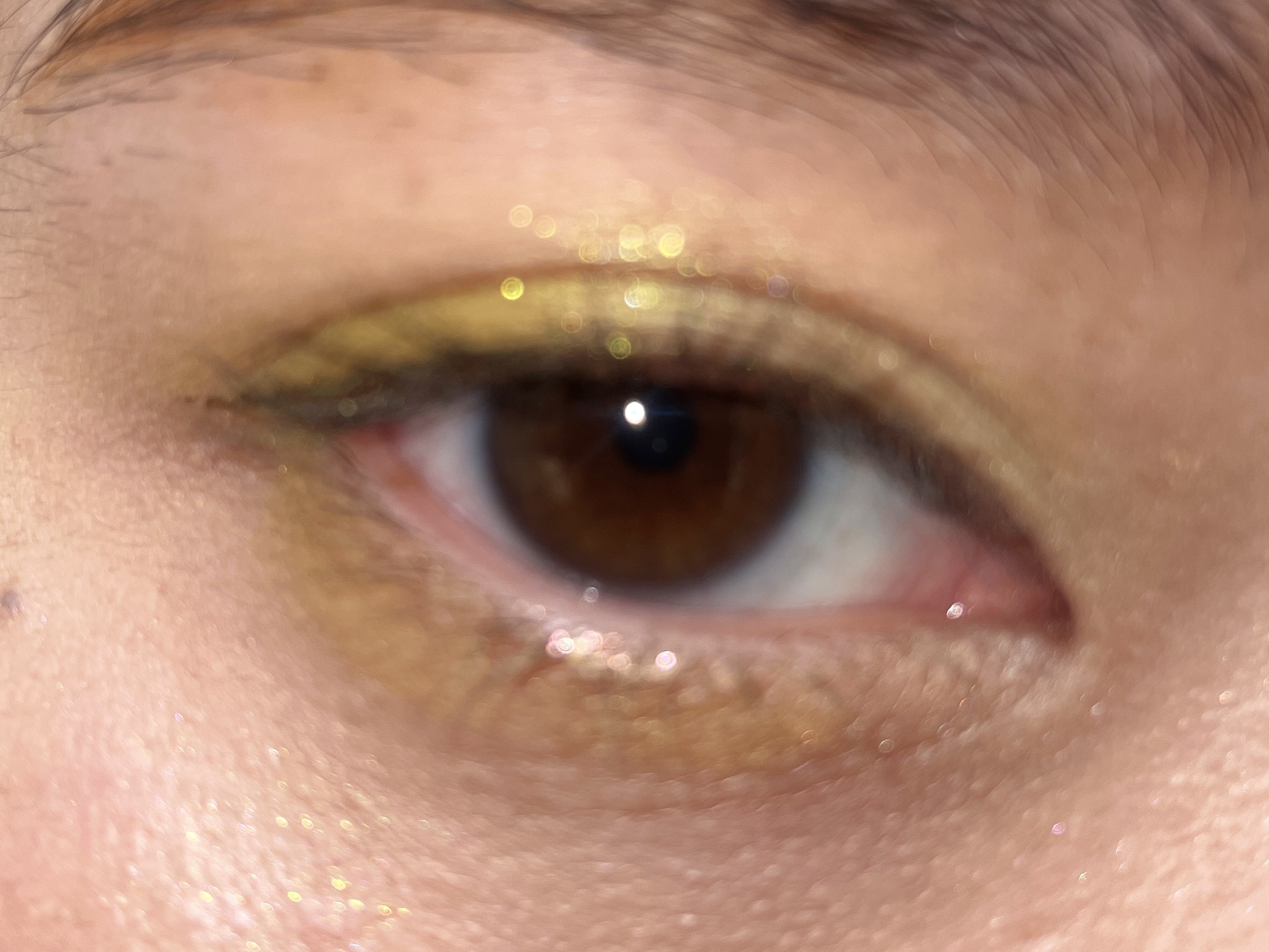 パウダー キス アイシャドウ ベスト オブ ミー/M・A・C/単色アイシャドウを使ったクチコミ（3枚目）