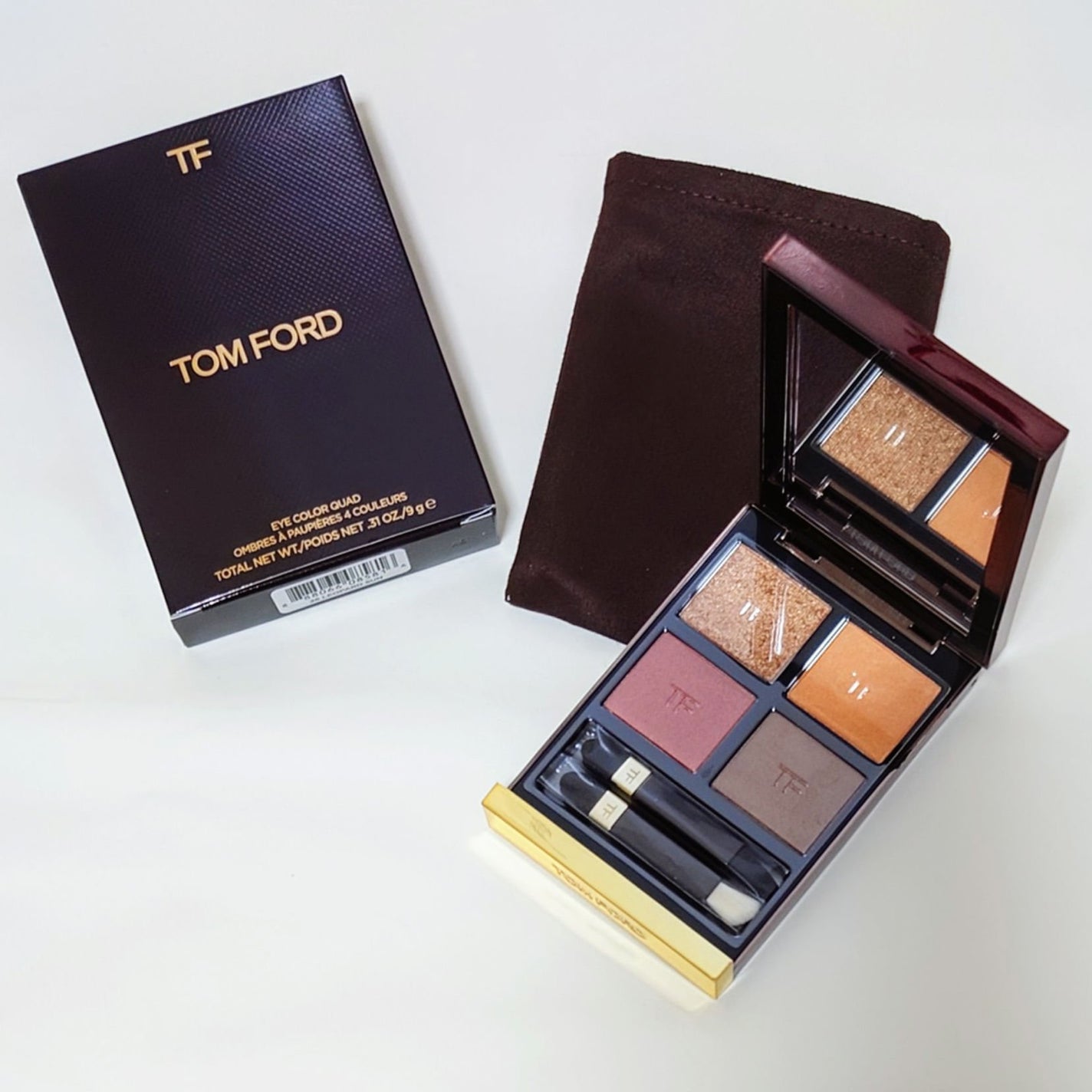アイ カラー クォード/TOM FORD BEAUTY/アイシャドウパレットを使ったクチコミ(2枚目)