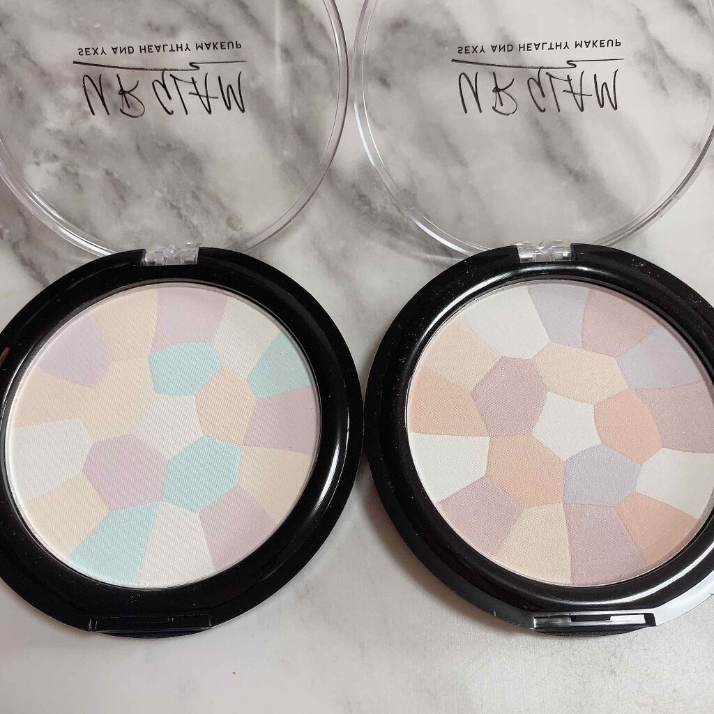 UR GLAM　MARBLE FACE POWDER/U R GLAM/プレストパウダーを使ったクチコミ（3枚目）