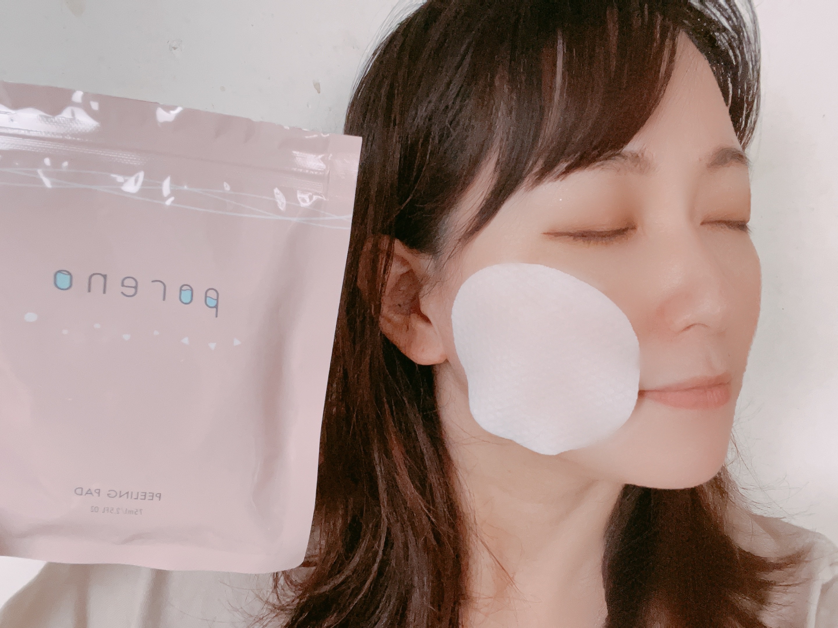 ピーリングパッド ポアノ/ウツクシア/トナーパッドを使ったクチコミ（3枚目）