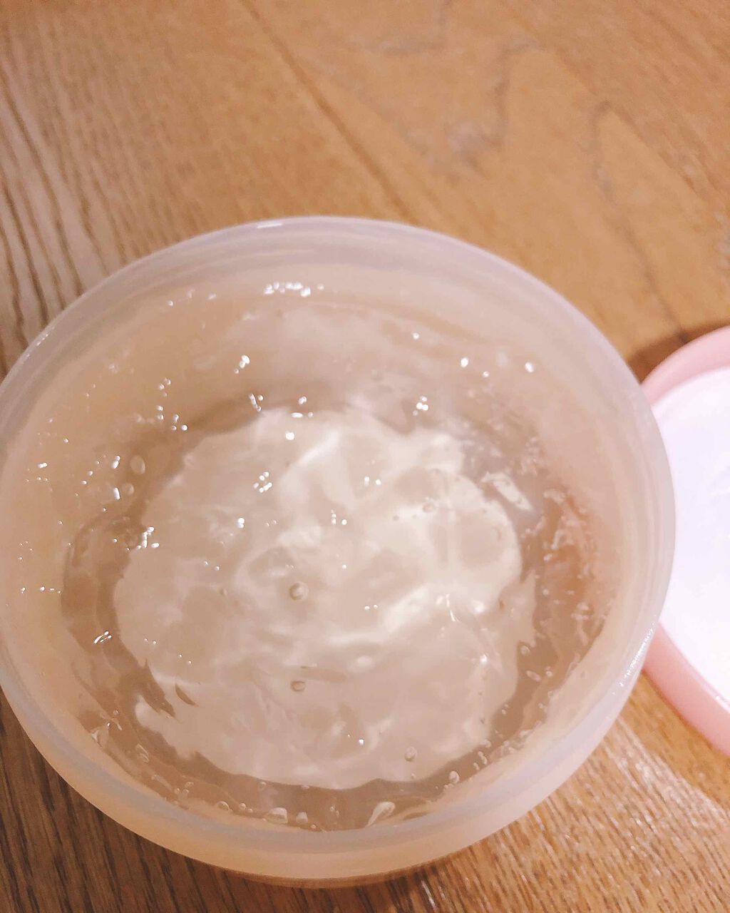 ピーチ ジェリー スージングジェル90/SKINFOOD/ボディローションを使ったクチコミ(2枚目)