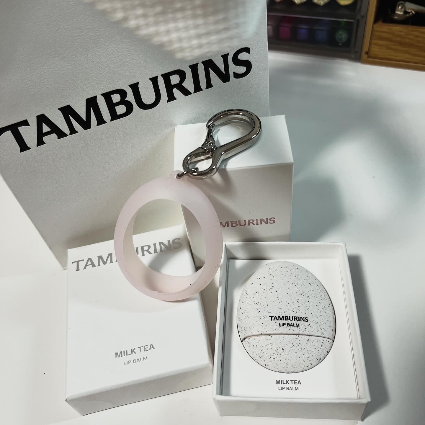 THE EGG LIP BALM/tamburins/リップバームを使ったクチコミ（2枚目）