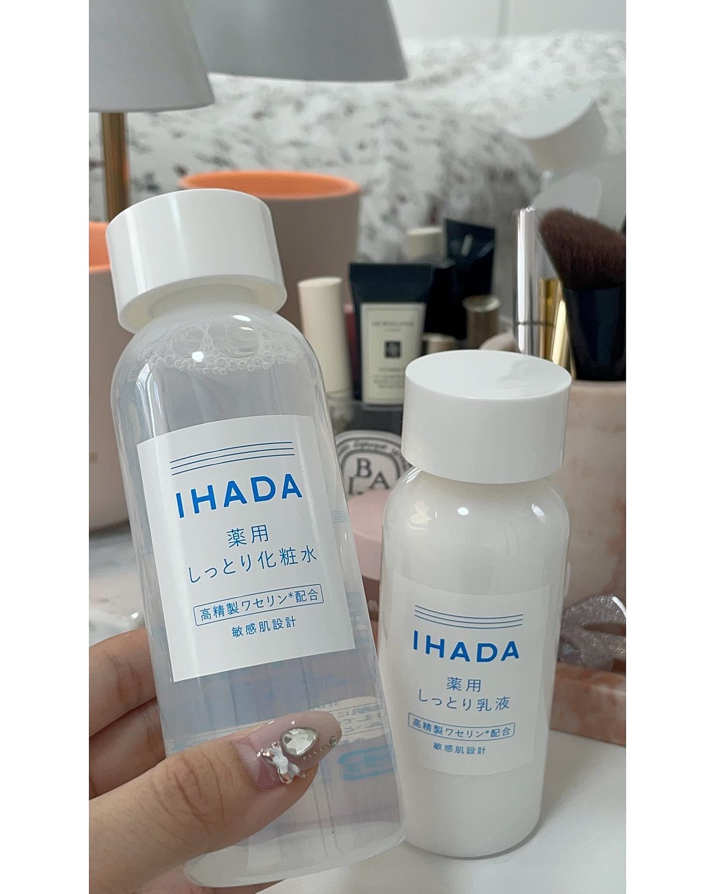 薬用ローション（しっとり）/IHADA/化粧水を使ったクチコミ（2枚目）
