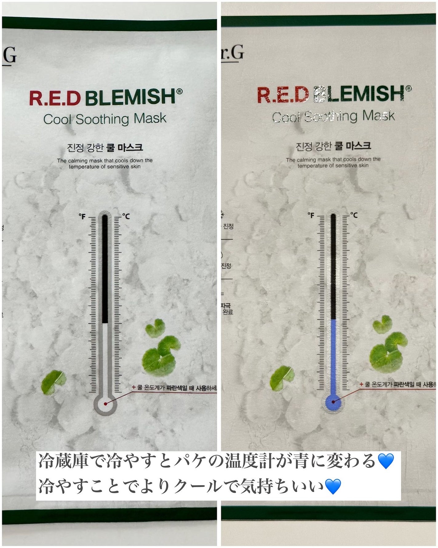 レッドブレミッシュ クールスージングマスク/Dr.G/シートマスク・パックを使ったクチコミ(6枚目)