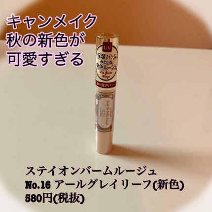 ステイオンバームルージュ/キャンメイク/口紅を使ったクチコミ(1枚目)