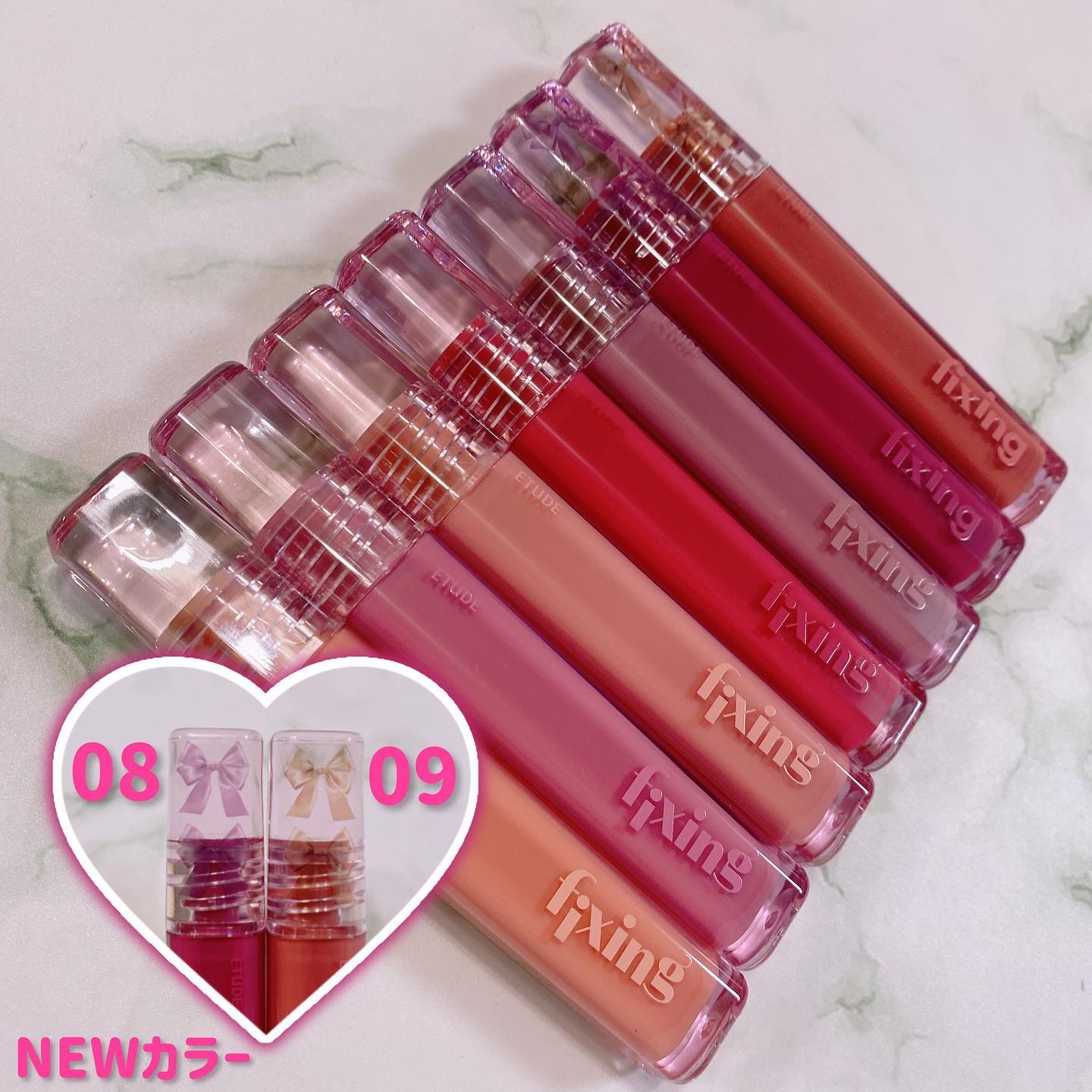 グロウ フィクシングティント/ETUDE/リップティントを使ったクチコミ（2枚目）