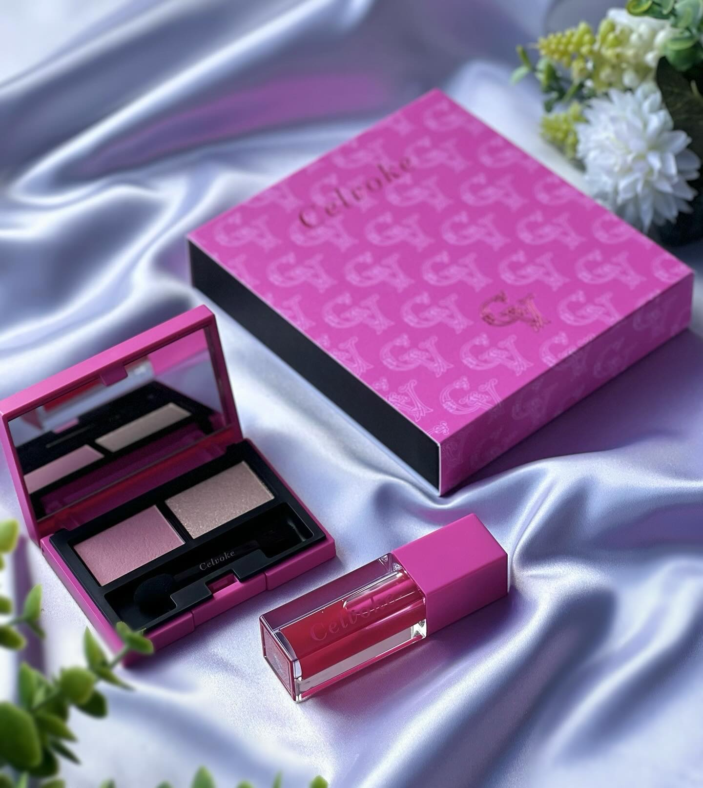 セルヴォーク ピンクアミュレット/Celvoke/メイクアップキットを使ったクチコミ（2枚目）