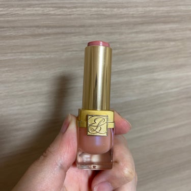 ピュア カラー クリスタル シアー リップスティック 01 クリスタル ベビー クリーム/ESTEE LAUDER/口紅を使ったクチコミ（2枚目）