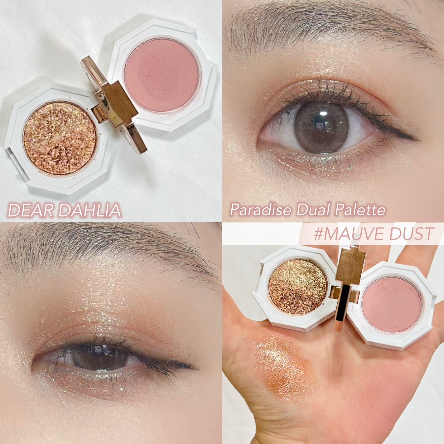 パラダイス デュアルパレット/DEAR DAHLIA/マルチパレットを使ったクチコミ(1枚目)