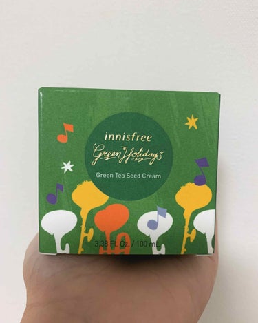 グリーンティーシード クリーム/innisfree/フェイスクリームを使ったクチコミ（1枚目）