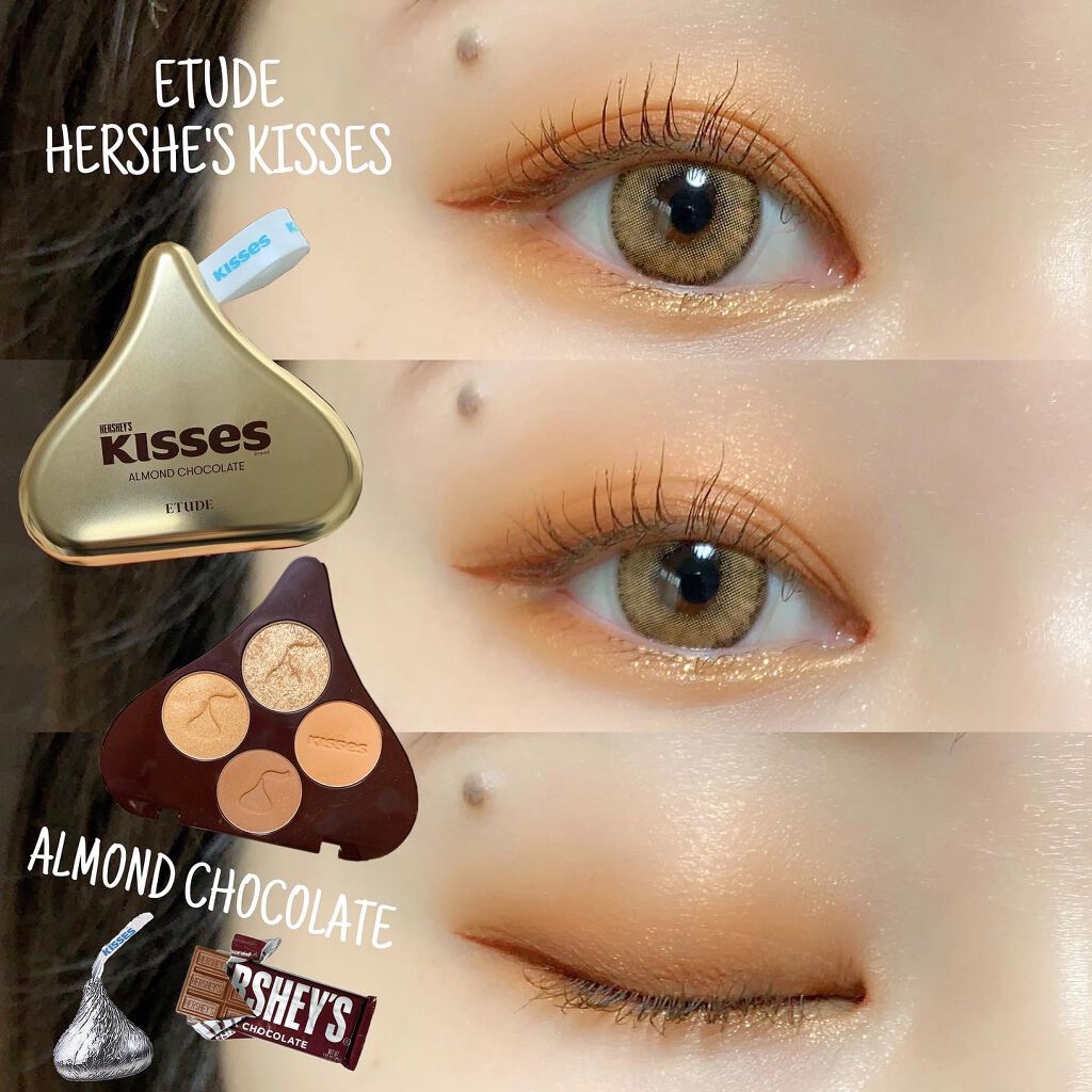 キスチョコレート プレイカラーアイズ/ETUDE/アイシャドウパレットを使ったクチコミ(1枚目)