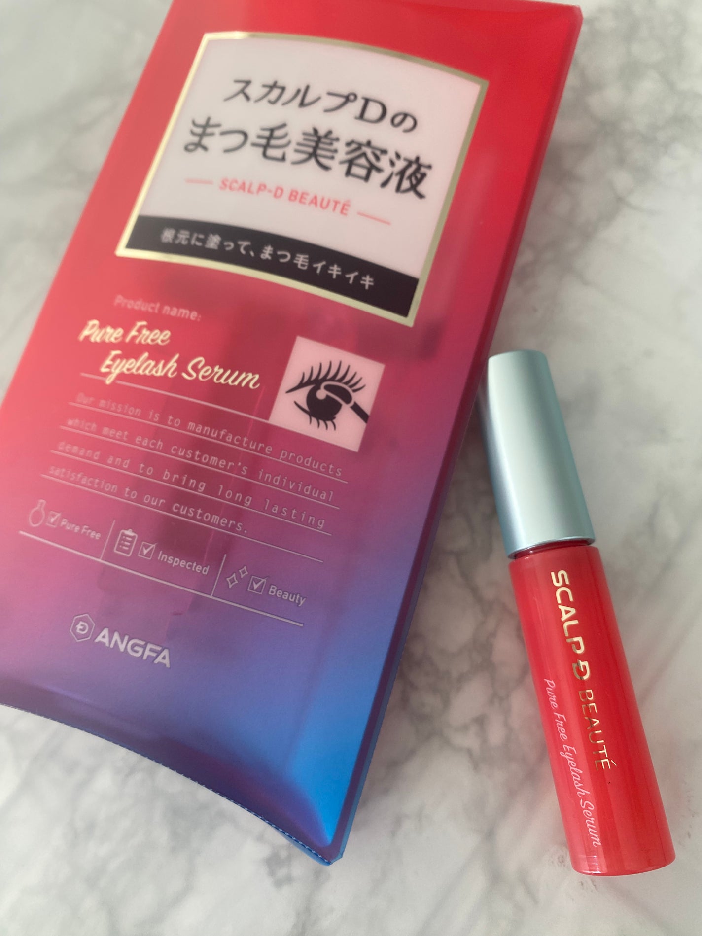スカルプD ボーテ ピュアフリーアイラッシュセラム/アンファー(スカルプD)/まつげ美容液を使ったクチコミ(2枚目)