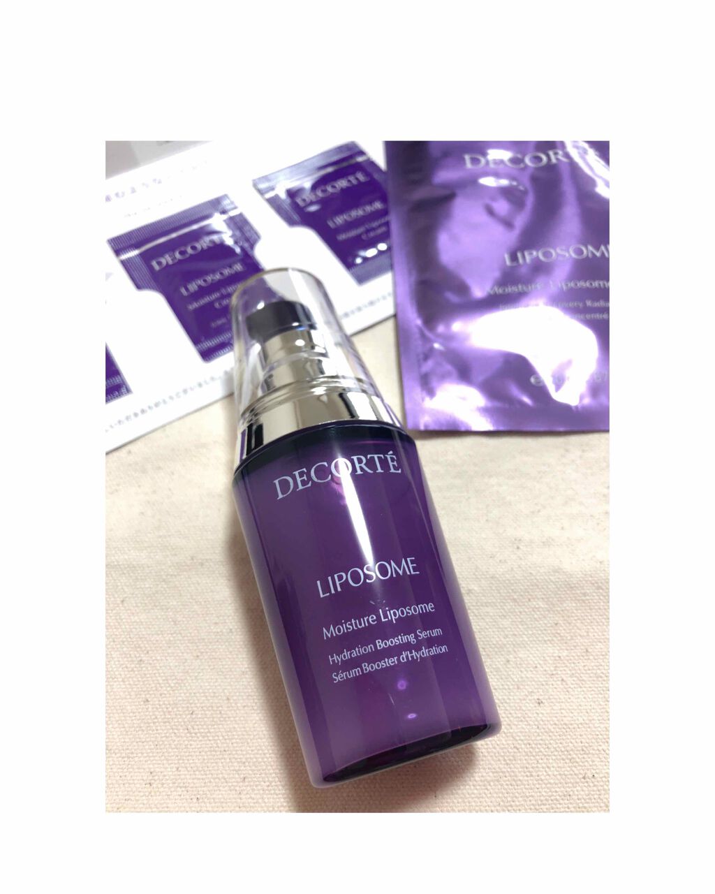 モイスチュア リポソーム マスク/DECORTÉ/シートマスク・パックを使ったクチコミ（2枚目）