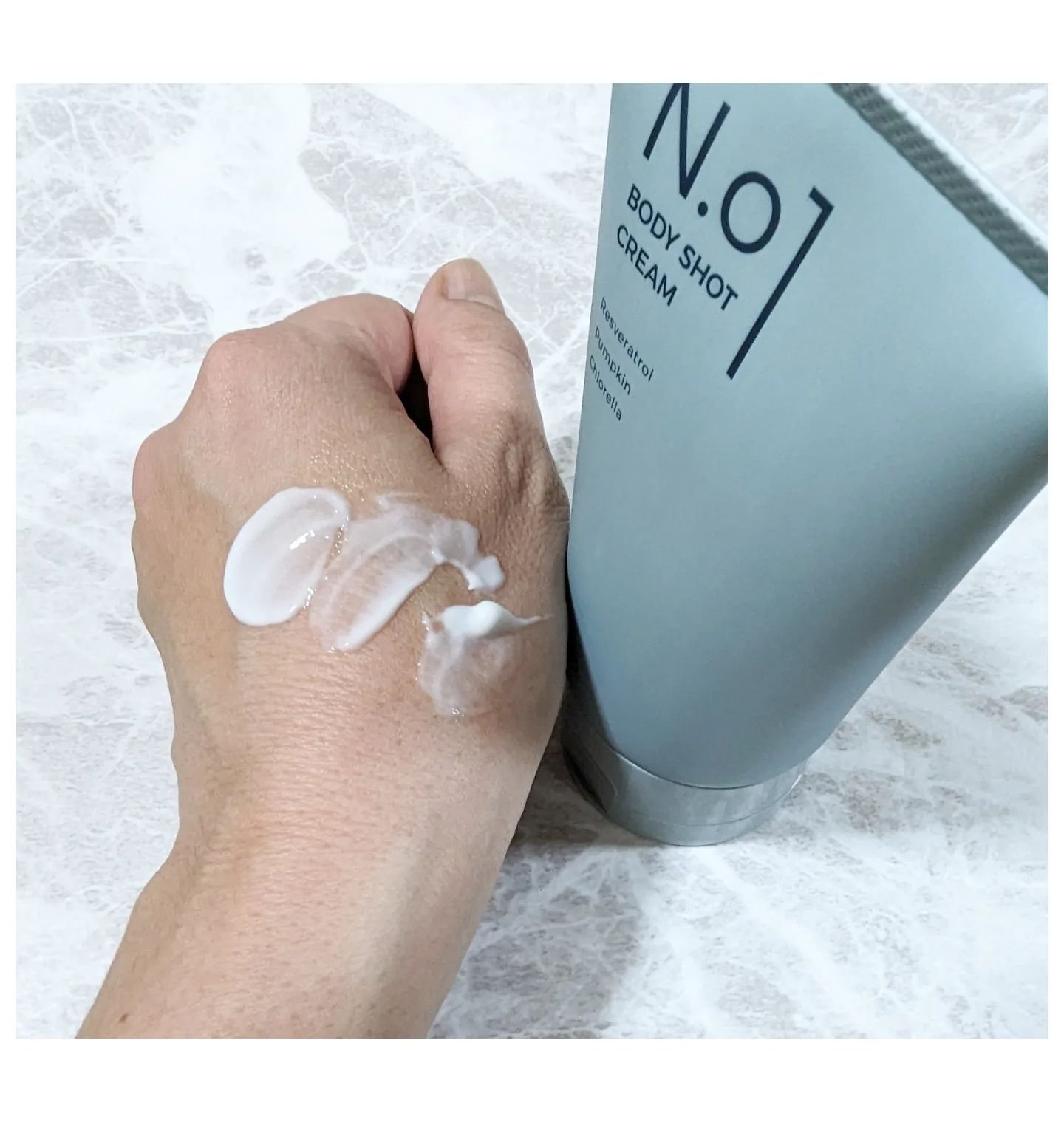 N.01 BODY SHOT CREAM/コジット/ボディクリームを使ったクチコミ（2枚目）