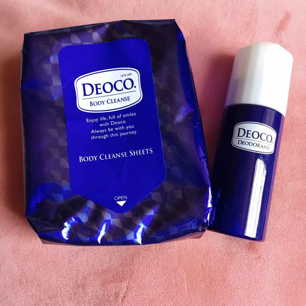 ボディクレンズシート/DEOCO(デオコ)/ボディシートを使ったクチコミ（1枚目）