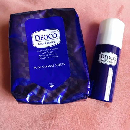 ボディクレンズシート/DEOCO(デオコ)/ボディシートを使ったクチコミ(1枚目)