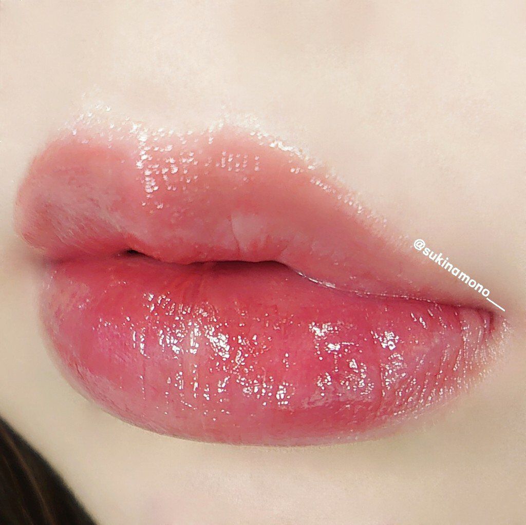 グリスニングウォータリングティント G12 ピーチジェリー/FlowerKnows/リップティントを使ったクチコミ（3枚目）