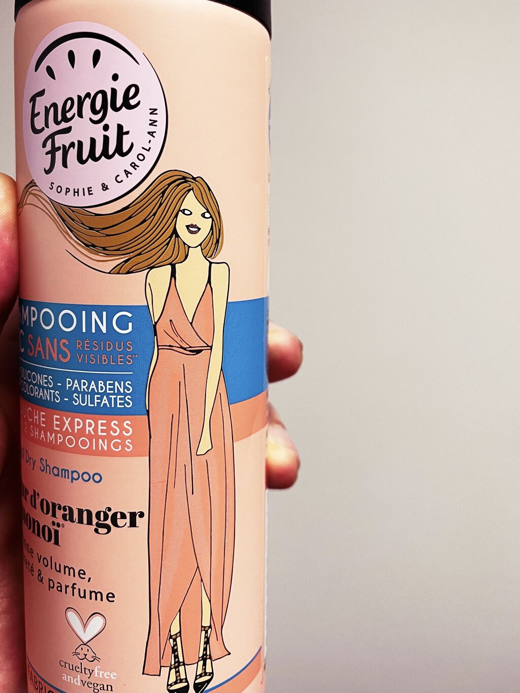 エナジーフルーツ ドライシャンプー かぐわしいモノイの香り/energie fruit/ドライシャンプーを使ったクチコミ（2枚目）