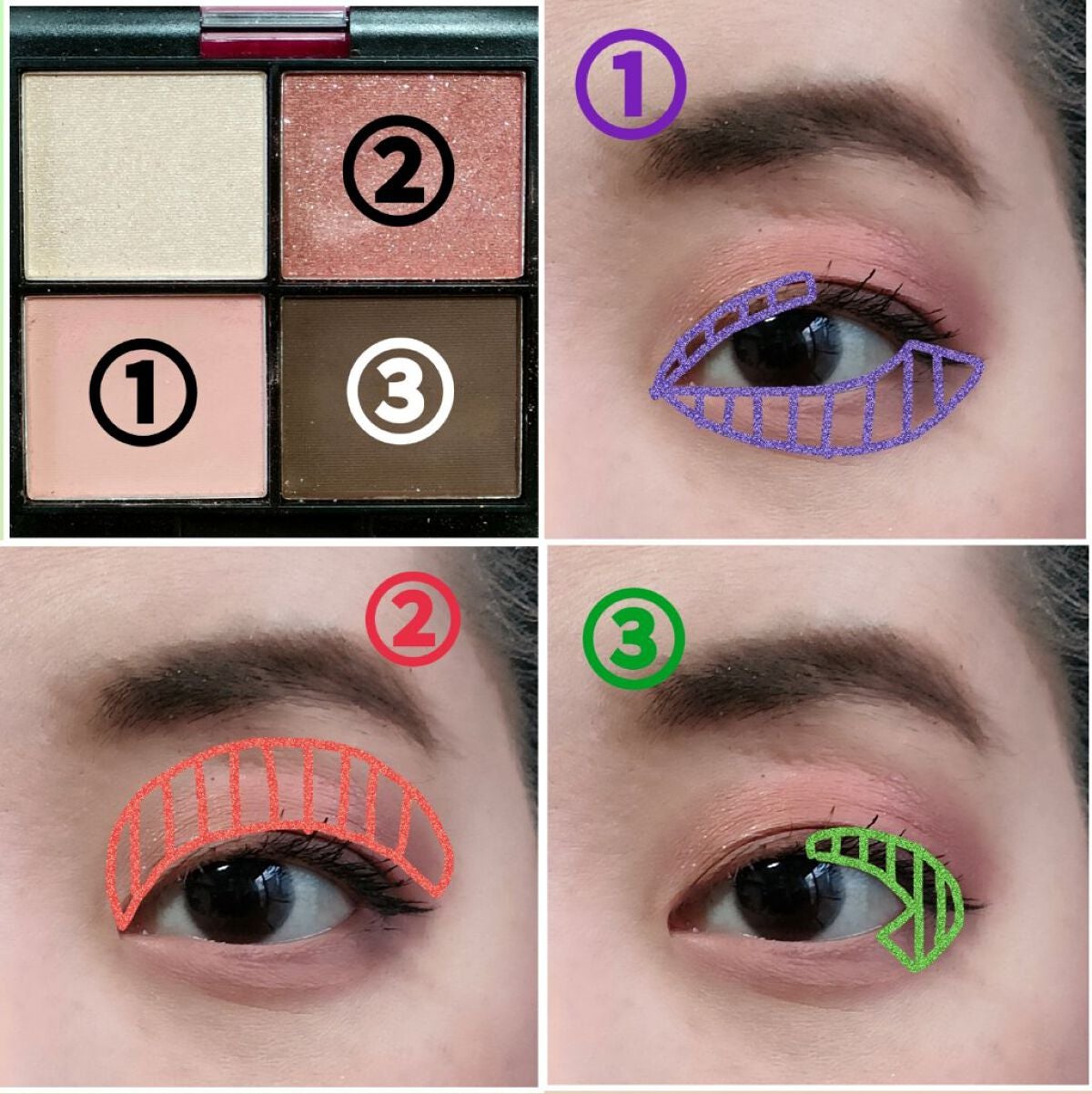 ノーズ&アイブロウパウダー/CEZANNE/パウダーアイブロウを使ったクチコミ(5枚目)